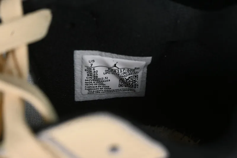 All categories Air Jordan Jordan series basketball shoes Air Jordan 1 Low LW version Travis Scott x Jordan Cut The Check AJ1 Joe 1 hook and loop fashion basketball shoes FZ8117-102